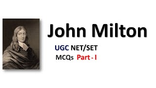 John Milton MCQs  Important MCQ on John Milton  English Literature MCQ  Part 1  EngLiterature [upl. by Yelknirb901]