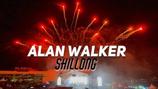 Alan Walker concert in Shillong 2024 with Shillong Chamber Choir [upl. by Anaoj]