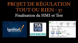 Projet Régulation Tout Ou Rien 37  Pompe et FS de Retour [upl. by Bjork]