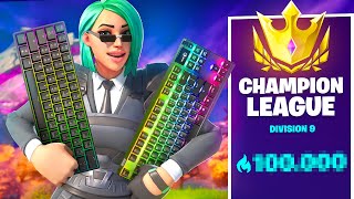 Trying The Fastest Keyboard in Fortnite ⌨️⚡ GK61 VS APEX PRO [upl. by Laraine]