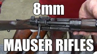 8mm Mauser Rifles  Czech BRNO K98  M9848 Mauser  Yugo M2452C [upl. by Tippets243]