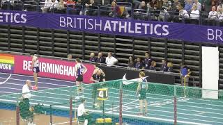 800m men final British Indoor Championships 18th February 2024 [upl. by Rodmun292]