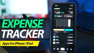 5 Best Free Expense Tracker Apps For iPhone  iPad  IOS ✅ [upl. by Noble]