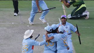 India vs Pakistan  T20 World Cup 2007 Final  MS Dhoni [upl. by Carli]