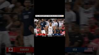 What is USA Basketball Team coming home with shorts drizzayreacts basketball [upl. by Nyloc51]