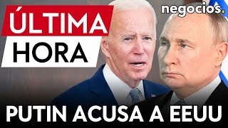 ÚLTIMA HORA  Putin culpa a EEUU de la crisis y la inestabilidad global por Oriente Medio [upl. by Blynn]