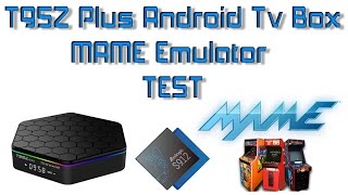 T95z Android Tv Box MAME Emulator Test S912 CPU [upl. by Zebaj]