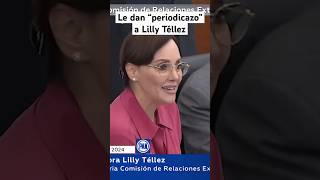 Lilly Téllez Por querer “reventar” sesión la mandan a estudiar [upl. by Derfla146]