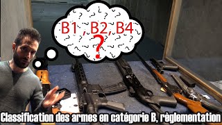 Classification des armes en catégorie B règlementation [upl. by Aniryt]