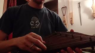 6string gusli  kantelekokle [upl. by Eicrad]