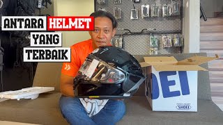 ANTARA HELMET YANG TERBAIK SHOEI X15 [upl. by Gnues615]