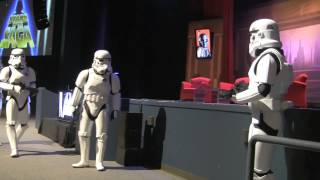 Star Wars Weekends Storm trooper Preshow [upl. by Eojyllib92]