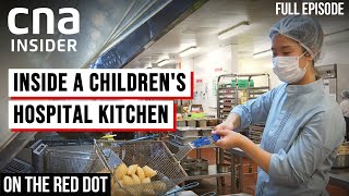 Masterchef Cooks Inside KK Womens and Childrens Hospital Kitchen  Eat Up  On The Red Dot [upl. by Bernard490]