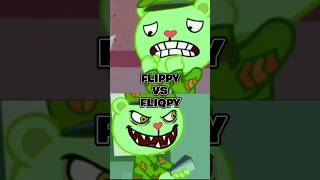 Flippy VS Fliqpy 🆚️ vsbattle flippy fliqpy demons vs htf happytreefriends short shorts [upl. by Viehmann]