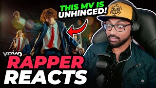 UNHINGED MV Rapper Reacts to TheAnimeMen  BlingBangBangBorn Official Music Video Creepy Nuts [upl. by Nomyad]