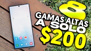 8 JOYAS DE CELULARES GAMA ALTA a 200 dólares🔥DEMENCIA TOTAL🔥 [upl. by Engenia]