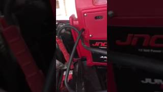 Jnc 950 Jump starter on diesel ford [upl. by Lytsirk874]