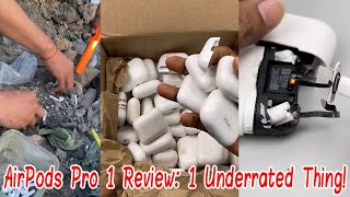 AirPods Pro 1 Review 1 Underrated Thing ios repair huawei iphone ipad xiaomi 15promax [upl. by Yecac]