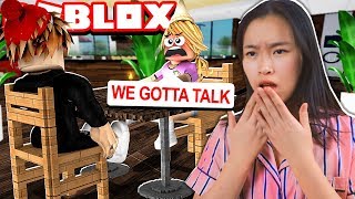 I confronted my EX BOYFRIEND Roblox Bloxburg Roleplay [upl. by Clarabelle]