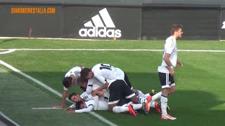 VCF Mestalla 2 CE Sabadell 1 [upl. by Nipahc]