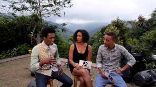 Romain Virgo on being compared to Corising star winner Chris Martin  Jussbuss Acoustic [upl. by Duff]