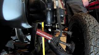 2CV 4x4  Front Suspension Working [upl. by Efram]