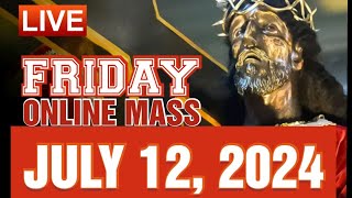 QUIAPO CHURCH LIVE MASS TODAY JULY 122024 [upl. by Tattan382]