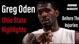 Greg Oden Ohio State Highlights [upl. by Sasnak]