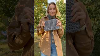 Crochet Clutch Bag Idea and Inspiration for Your Next Project crochet crochetideas [upl. by Adnana]