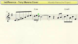 Indifference Tony Murena Cover  Accordion sheet music [upl. by Broeker561]