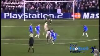 Ronaldinho goal vs Chelsea [upl. by Ardnoet]