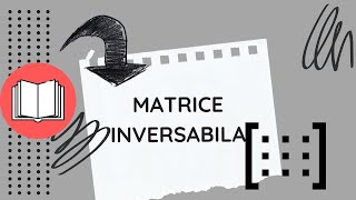 Matrice Inversabila [upl. by Aurelio]