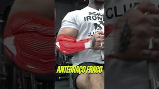 TREINO DE COSTAS AFETADO PELO ANTEBRAÇO FRACO academia laerciorefundini musculacao treino [upl. by Mcgee135]