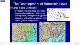 Evolution of a Baroclinic System [upl. by Maggie]