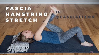 Fascia Stretch Lateral Hamstrings [upl. by Sapphera383]