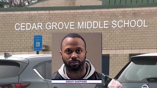 Cedar Grove Middle School Teacher Jeremy Sheppard arrested on child molestation [upl. by Laufer]