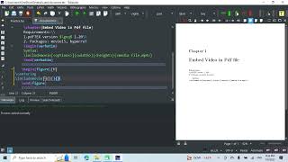 Embed Video in Pdf by using LaTex  Package Movie15 [upl. by Merissa383]