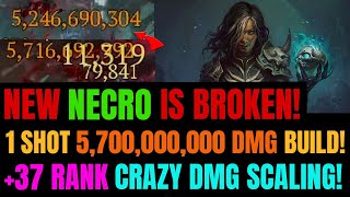 NEW BROKEN 1 SHOT Endgame Necro  5000000000 DMG UNLIMITED ESSENCE Build [upl. by Ayifas]