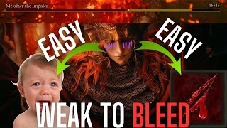 Mesmer the Impaler Made Easy lmao Elden Ring DLC [upl. by Zehe]