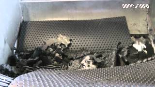 WEIMA Shredder Spider 1500 H  Gummi Matten  rubber mats [upl. by Dyun411]