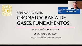 CROMATOGRAFÍA DE GASES FUNDAMENTOS Y APLICACIONES [upl. by Ney]