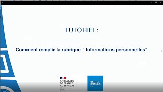 Partie 1 Tutoriel Comment remplir son dossier Campus France [upl. by Llekcm280]