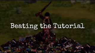 Beating the Tutorial  Project Zomboid [upl. by Torruella998]