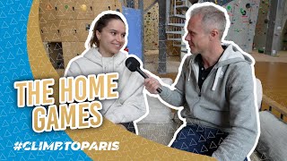 The Games according to Oriane Bertone  ClimbToParis Ep 1 [upl. by Kimura]