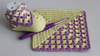 Free Crochet Baby Booties Pattern Guide Create a Charming Granny Square Baby Shoes [upl. by Aicirtel190]