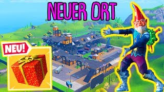 Mein ERSTES GESCHENK gefunden amp der NEUE ORT  Fortnite Battle Royale [upl. by Analram]