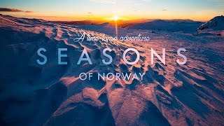 SEASONS of NORWAY  A TimeLapse Adventure in 8K [upl. by Yrag]