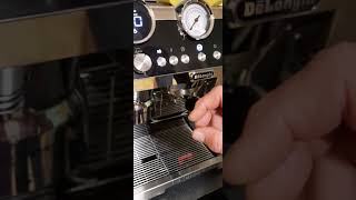 4 trouble shooting with the delonghi la specialista [upl. by Adnovoj]