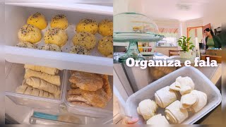 COMO ME TORNEI MAIS ORGANIZADA  ESTOQUE DE FREEZER  ROTINA PRODUTIVA  meal prep [upl. by Siuluj]