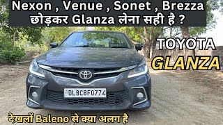 113 Lakh में Glanza ही क्यों ले🤔 Toyota Glanza V AMT Full Review  Features 👍 [upl. by Linneman391]